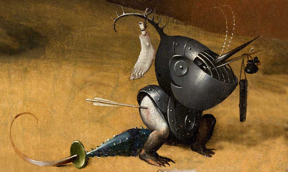 Detail from The Garden of Earthly Delights by Hieronymus Bosch The Prado, Madrid