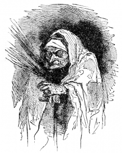 Witch, from Hans Christian Andersen's <i>Fairytales and Other Stories</i>, 1914.