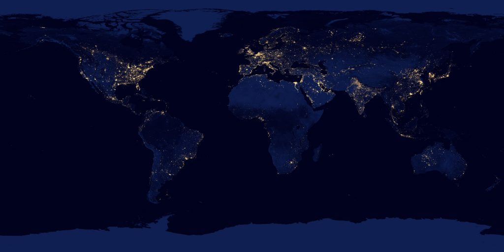 Earth at Night, 2012