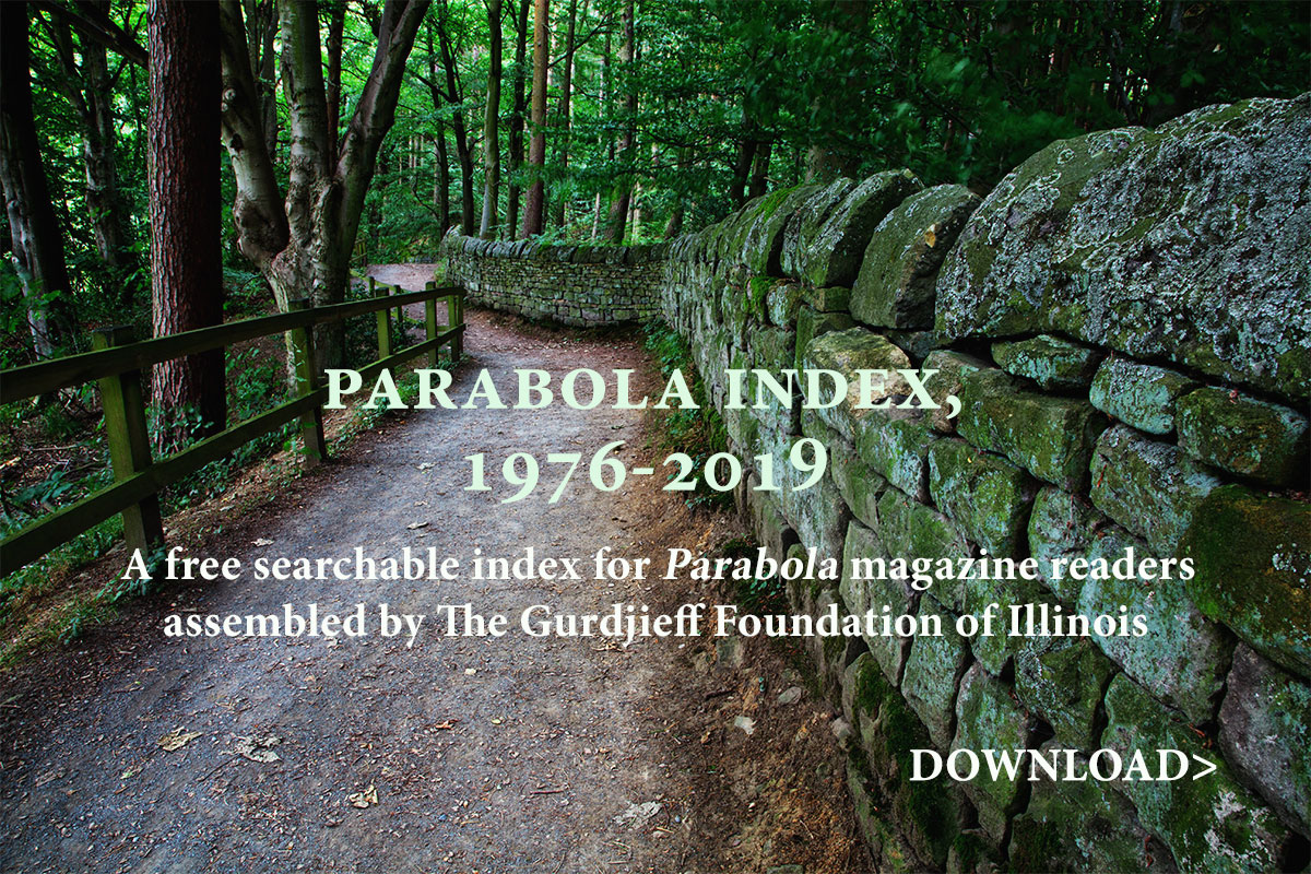 Parabola: The Search for Meaning : Free Complete Digital Index, 1976-2019