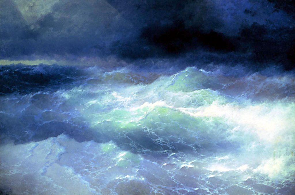 Ivan Aivazovsky, Between the Waves, 1898