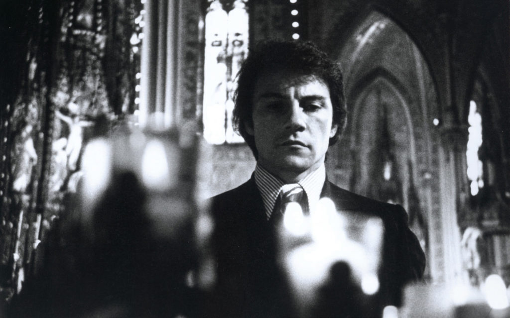 Harvey Keitel in Mean Streets. Martin Scorsese Collection, NY