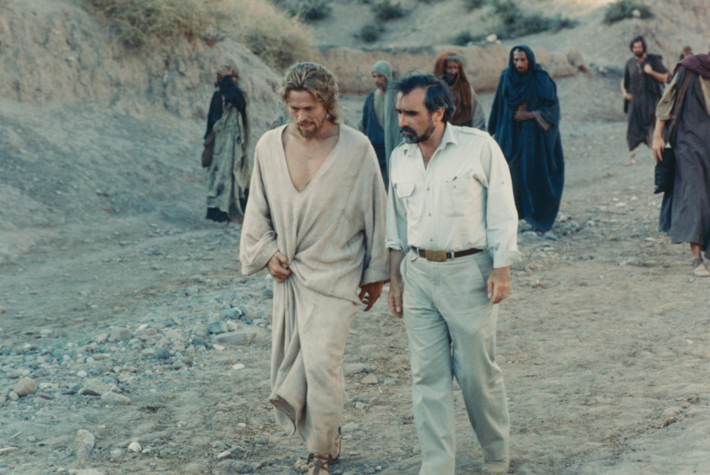 Willem Dafoe (l.) and Martin Scorsese (r.), The Last Temptation of Christ. Martin Scorsese Collection, NY